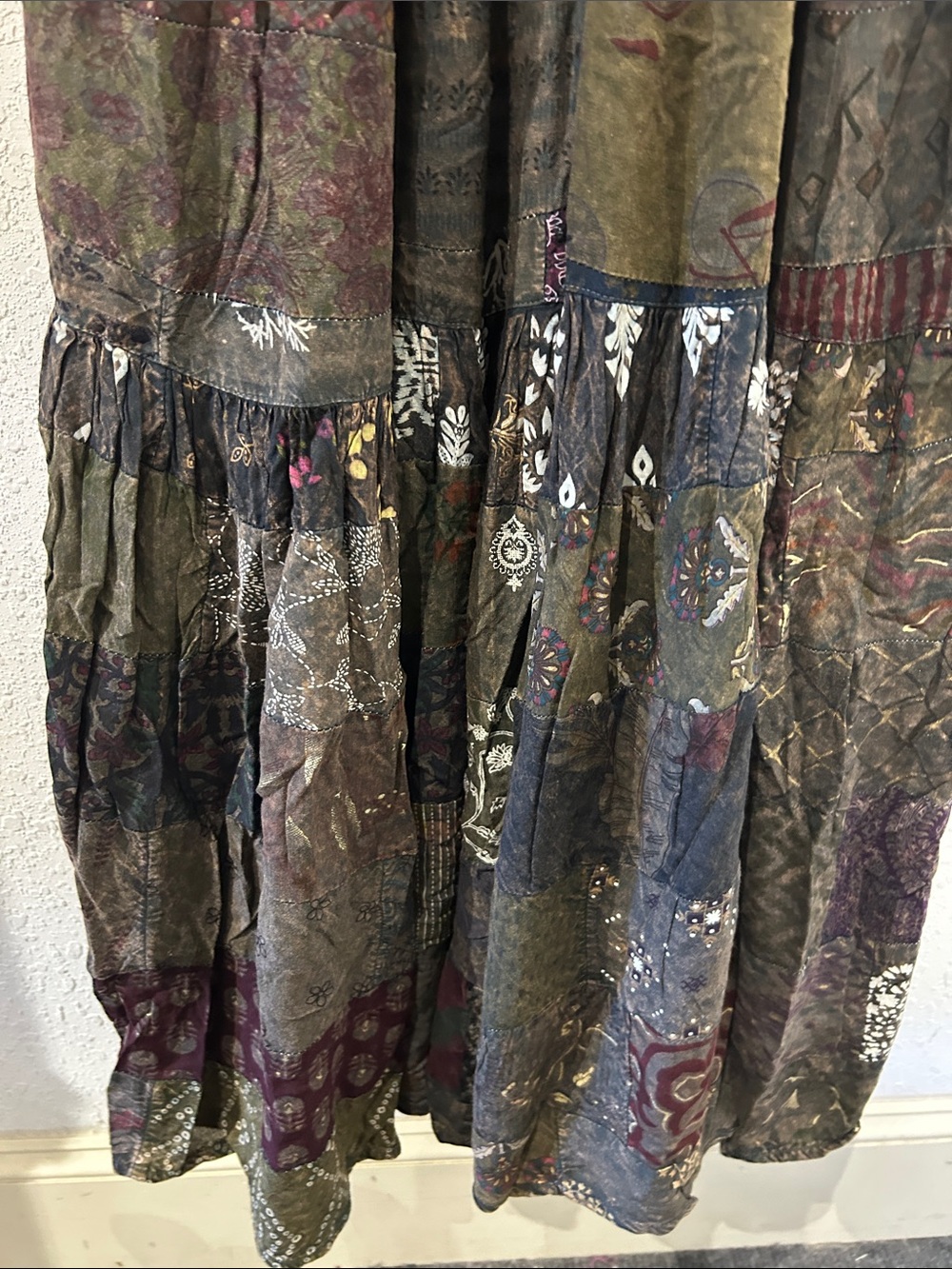 Jaded Gypsy Bohemian Patchwork Dress - Picture 9 of 9